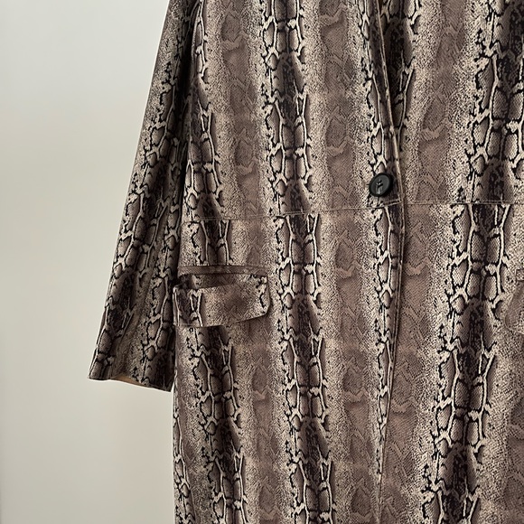 BLANKNYC Faux Suede Snakeskin Jacket - Picture 2 of 6